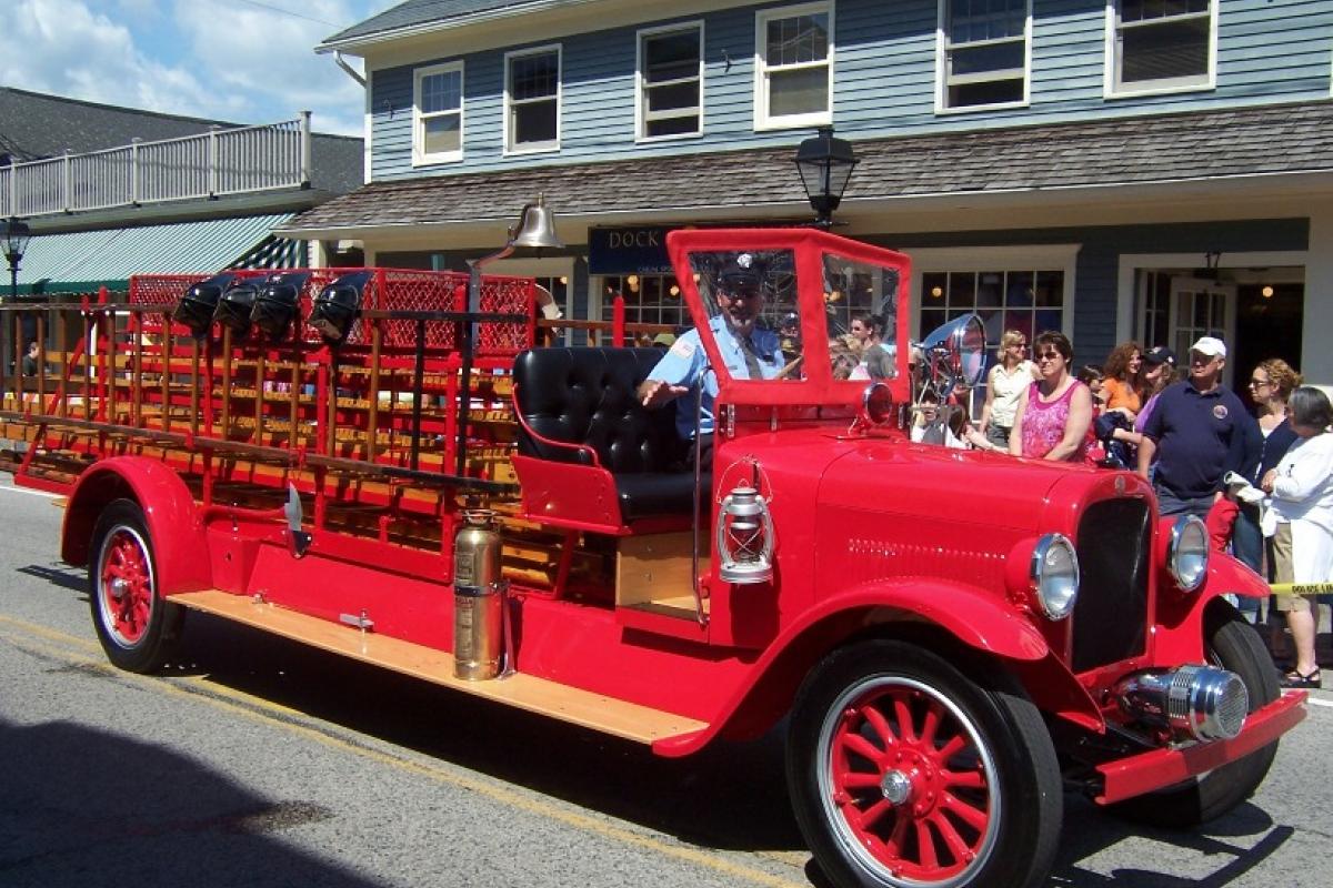 Kennebunkport Ladder 1, a 1923 Graham, is maintained by the Port Village Fire Company and is still in service as a popular parade piece.