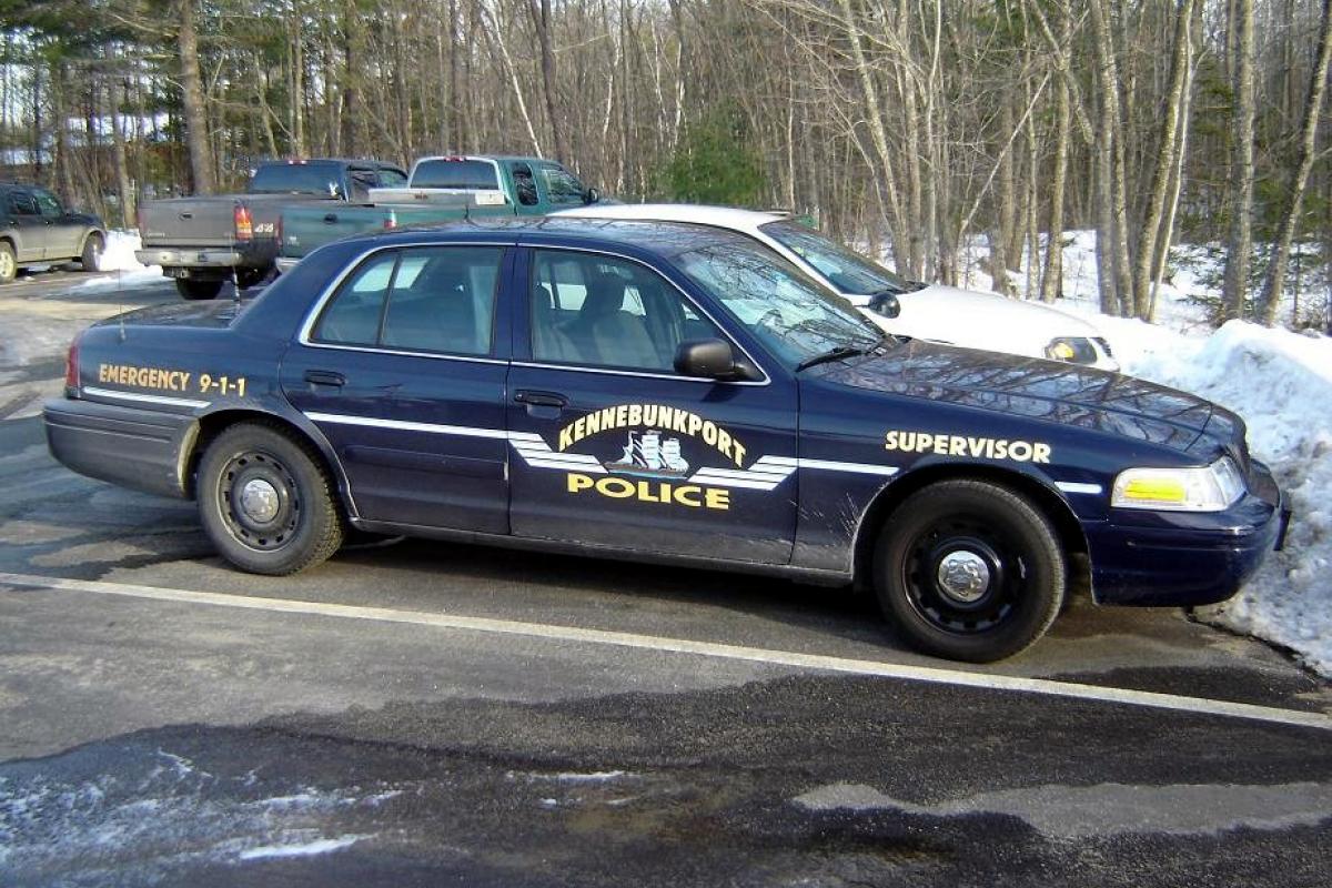 Older Kennebunkport Police Cruiser