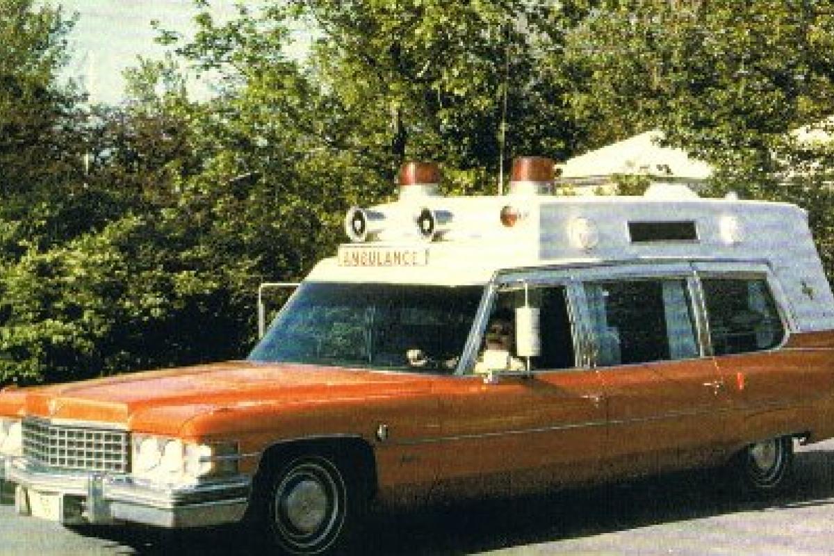 1974 Cadillac...KEMS' first ambulance!