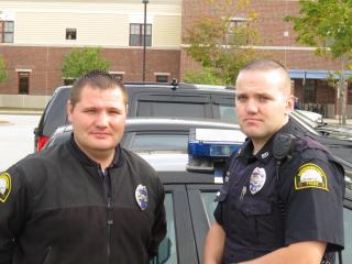 Officer Nathan Jones and Officer Jason Hafner